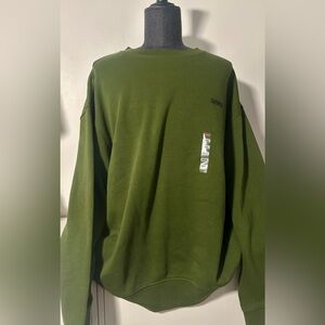Levi's Olive Green Crewneck Sweatshirt